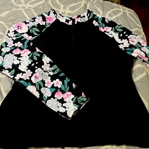 Two piece rash guard bikini set! 3xl or 16w-18w fits more like 2xl or even 1xl